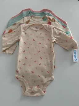 Set de bodys manga larga — vista principal