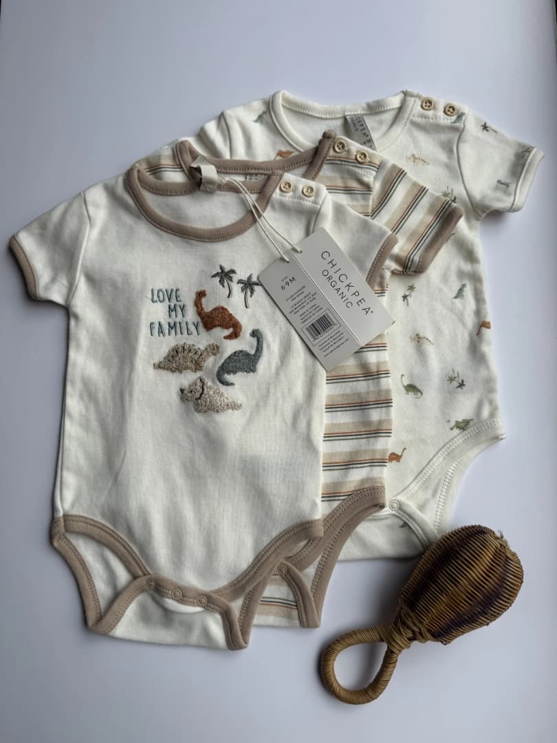 Set de bodys de dino