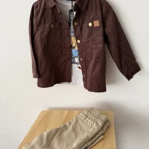 Conjunto chaqueta pana